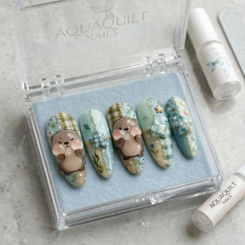 press on nails, custom press on nails, fake nails, Nails Art, stained glass nails, gold press on nails, 3d press on nails, luxury press on nails, handmade press on nails