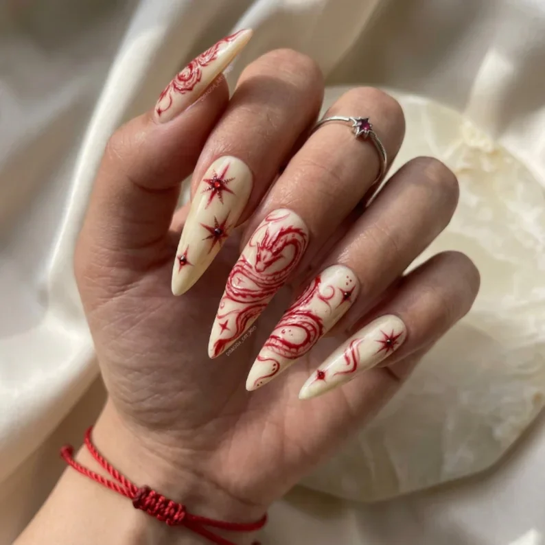 stiletto nails, nail art design, press on nails, custom press on nails, fake nails, Nails Art, stained glass nails, gold press on nails, 3d press on nails, luxury press on nails, handmade press on nails