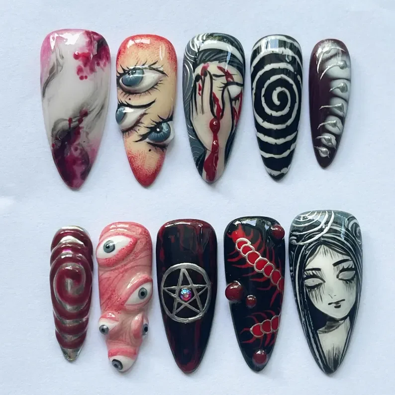 press on nails, custom press on nails, fake nails, Nails Art, stained glass nails, gold press on nails, 3d press on nails, luxury press on nails, handmade press on nails