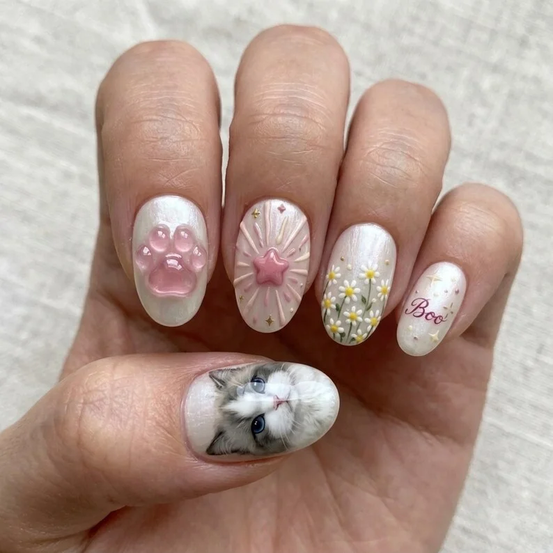 press on nails, custom press on nails, fake nails, Nails Art, stained glass nails, gold press on nails, 3d press on nails, luxury press on nails, handmade press on nails