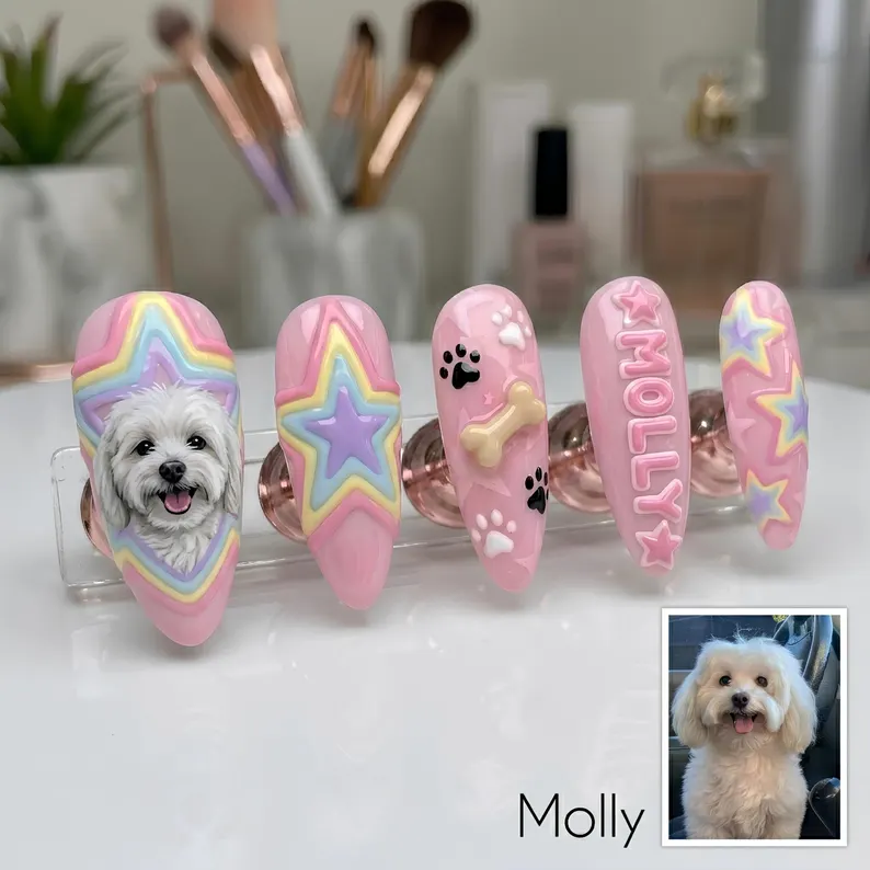 press on nails, custom press on nails, fake nails, Nails Art, stained glass nails, gold press on nails, 3d press on nails, luxury press on nails, handmade press on nails