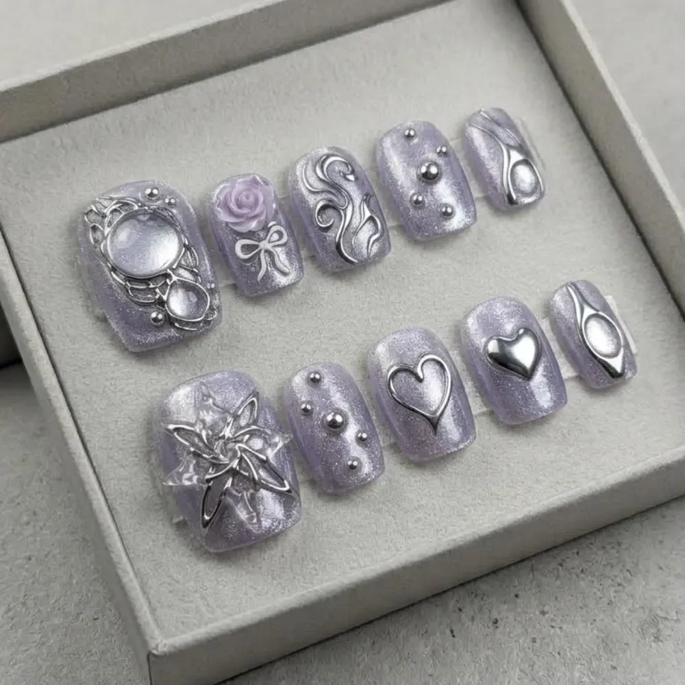 press on nails, custom press on nails, fake nails, Nails Art, stained glass nails, gold press on nails, 3d press on nails, luxury press on nails, handmade press on nails
