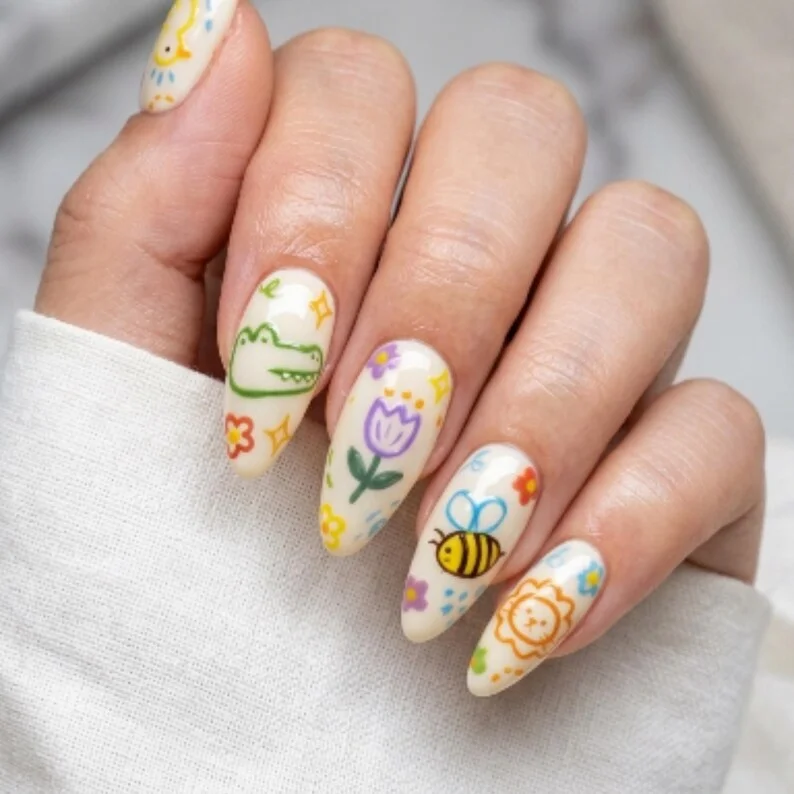 press on nails, custom press on nails, fake nails, Nails Art, stained glass nails, gold press on nails, 3d press on nails, luxury press on nails, handmade press on nails