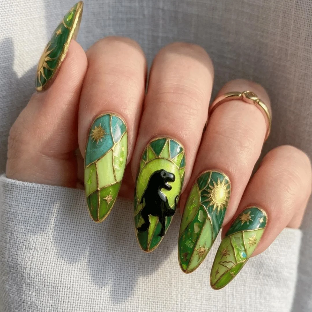 press on nails, custom press on nails, fake nails, Nails Art, stained glass nails, gold press on nails, 3d press on nails, luxury press on nails, handmade press on nails