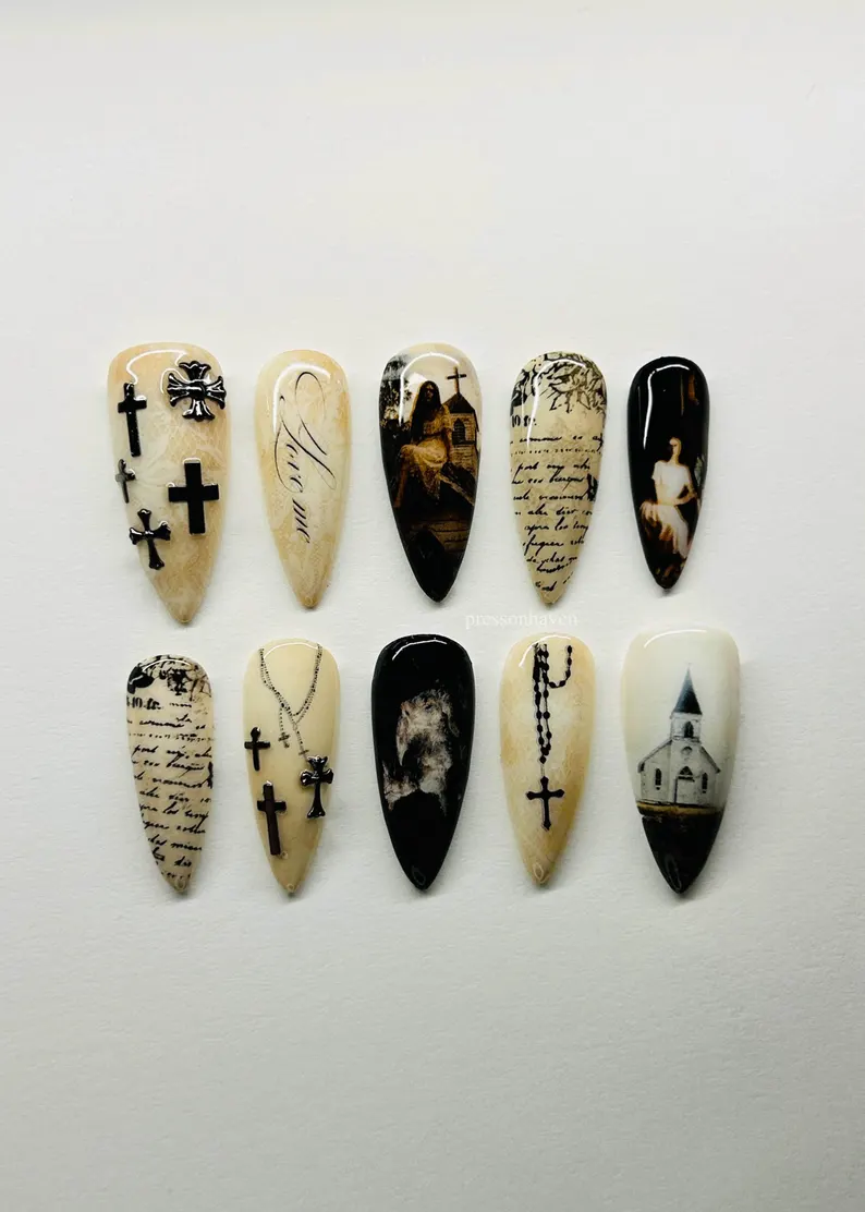 press on nails, custom press on nails, fake nails, Nails Art, stained glass nails, gold press on nails, 3d press on nails, luxury press on nails, handmade press on nails