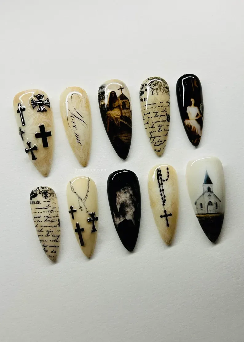 press on nails, custom press on nails, fake nails, Nails Art, stained glass nails, gold press on nails, 3d press on nails, luxury press on nails, handmade press on nails