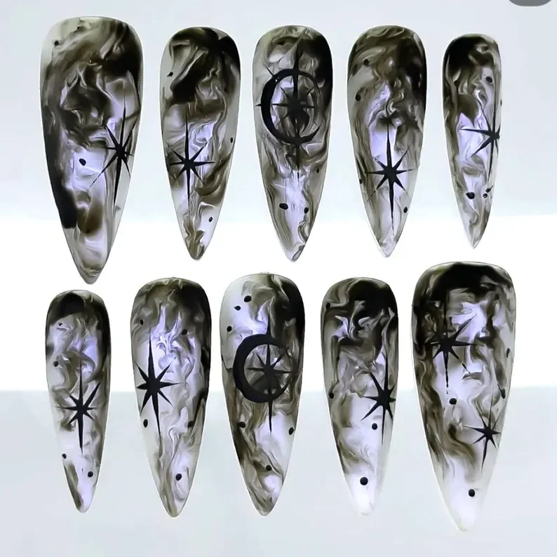 press on nails, custom press on nails, fake nails, Nails Art, stained glass nails, gold press on nails, 3d press on nails, luxury press on nails, handmade press on nails