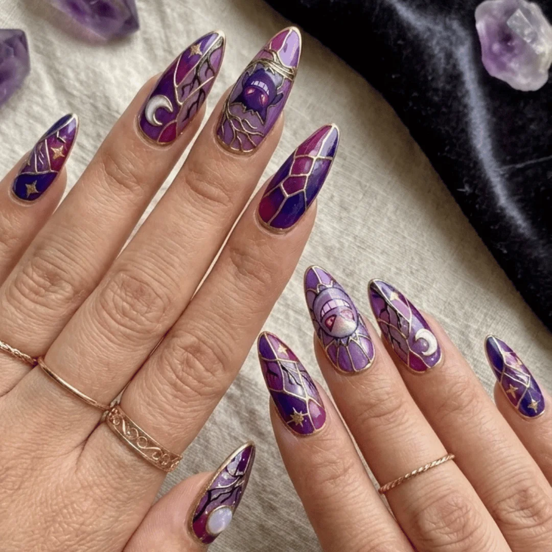 pink marble galaxy, glitter press on, press on nails, custom press on nails, fake nails, Nails Art, stained glass nails, gold press on nails, 3d press on nails, luxury press on nails, handmade press on nails