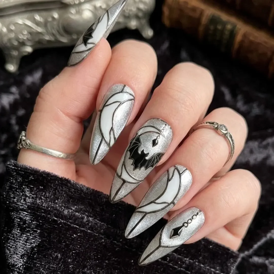 press on nails, custom press on nails, fake nails, Nails Art, stained glass nails, gold press on nails, 3d press on nails, luxury press on nails, handmade press on nails