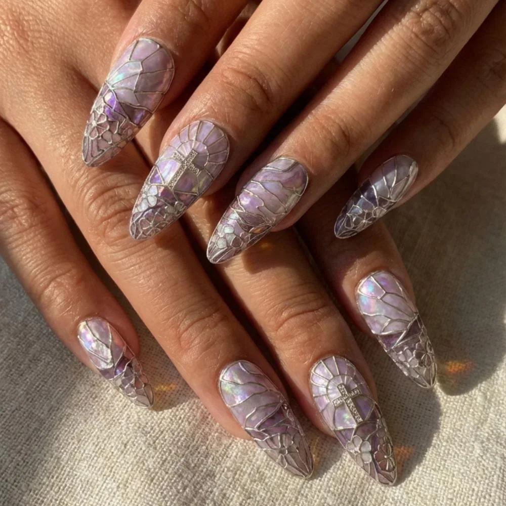 press on nails, custom press on nails, fake nails, Nails Art, stained glass nails, gold press on nails, 3d press on nails, luxury press on nails, handmade press on nails