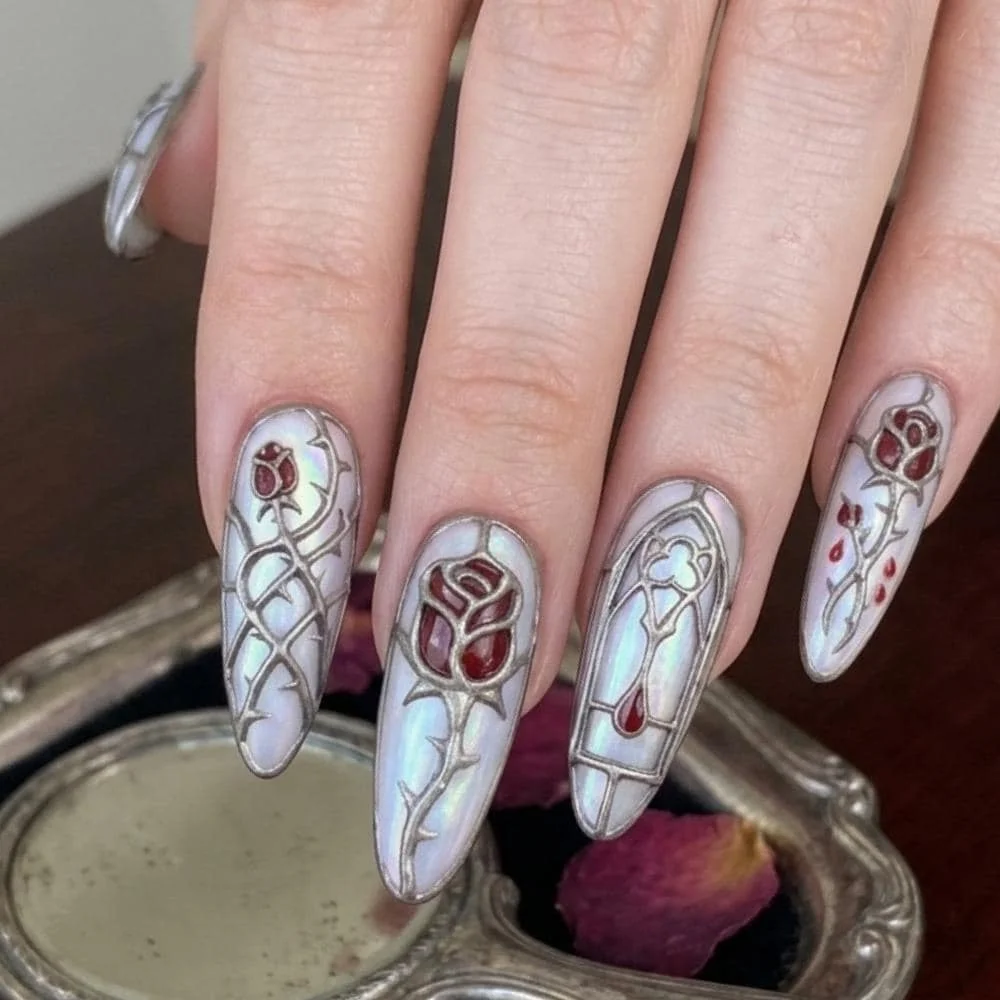 press on nails, custom press on nails, fake nails, Nails Art, stained glass nails, gold press on nails, 3d press on nails, luxury press on nails, handmade press on nails