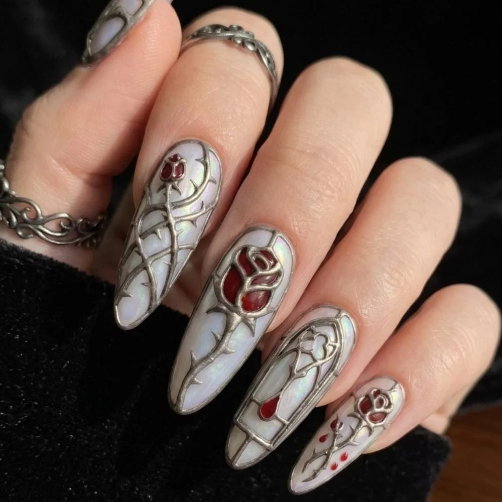 press on nails, custom press on nails, fake nails, Nails Art, stained glass nails, gold press on nails, 3d press on nails, luxury press on nails, handmade press on nails