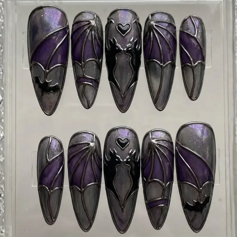 press on nails, custom press on nails, fake nails, Nails Art, stained glass nails, gold press on nails, 3d press on nails, luxury press on nails, handmade press on nails