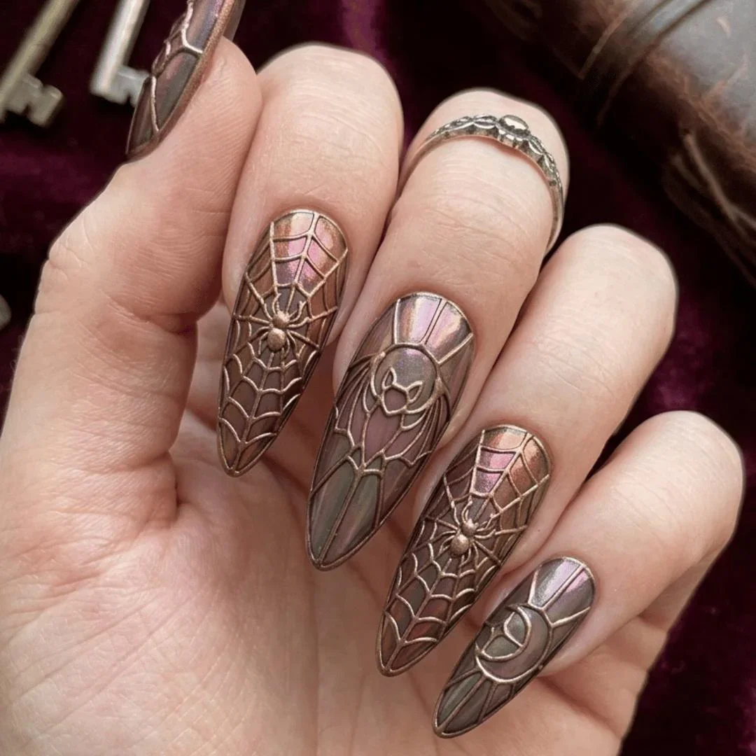 press on nails, custom press on nails, fake nails, Nails Art, stained glass nails, gold press on nails, 3d press on nails, luxury press on nails, handmade press on nails