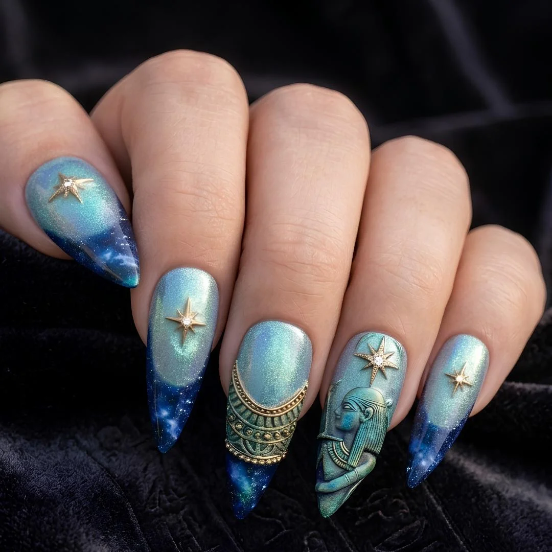 press on nails, custom press on nails, fake nails, Nails Art, stained glass nails, gold press on nails, 3d press on nails, luxury press on nails, handmade press on nails