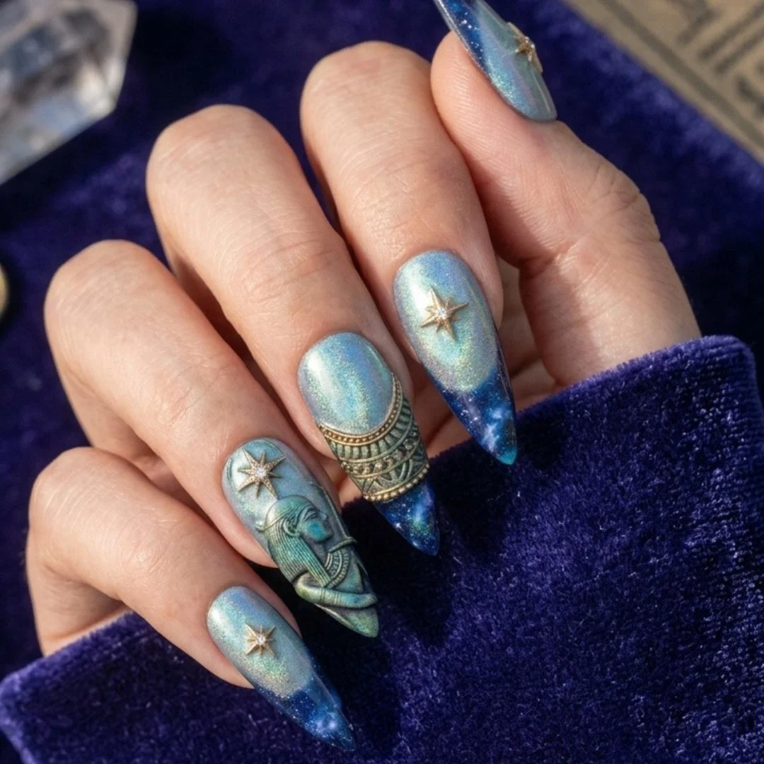 press on nails, custom press on nails, fake nails, Nails Art, stained glass nails, gold press on nails, 3d press on nails, luxury press on nails, handmade press on nails
