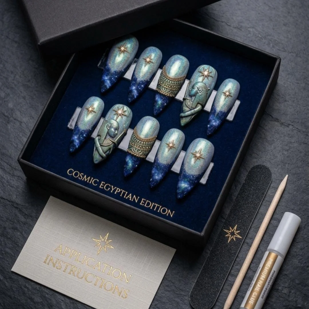 press on nails, custom press on nails, fake nails, Nails Art, stained glass nails, gold press on nails, 3d press on nails, luxury press on nails, handmade press on nails