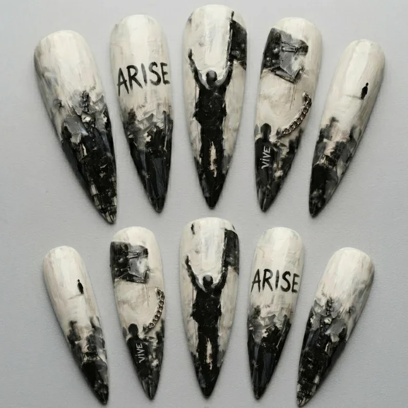 press on nails, custom press on nails, fake nails, Nails Art, stained glass nails, gold press on nails, 3d press on nails, luxury press on nails, handmade press on nails