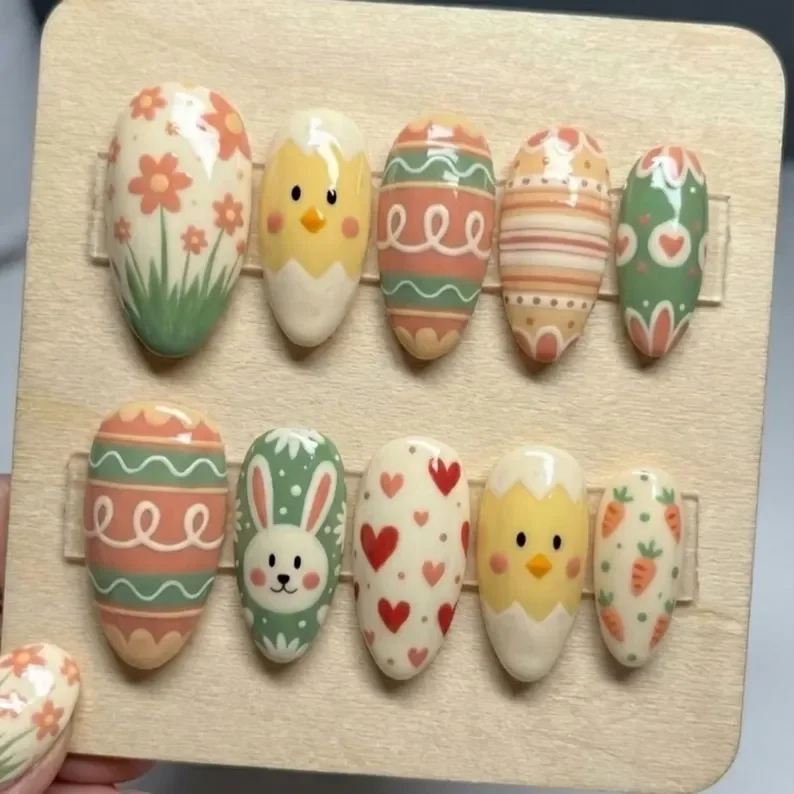 press on nails, custom press on nails, fake nails, Nails Art, stained glass nails, gold press on nails, 3d press on nails, luxury press on nails, handmade press on nails