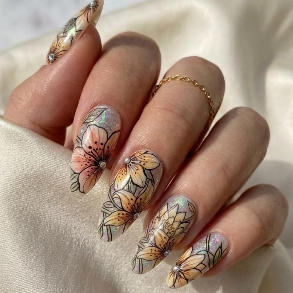press on nails, custom press on nails, fake nails, Nails Art, stained glass nails, gold press on nails, 3d press on nails, luxury press on nails, handmade press on nails