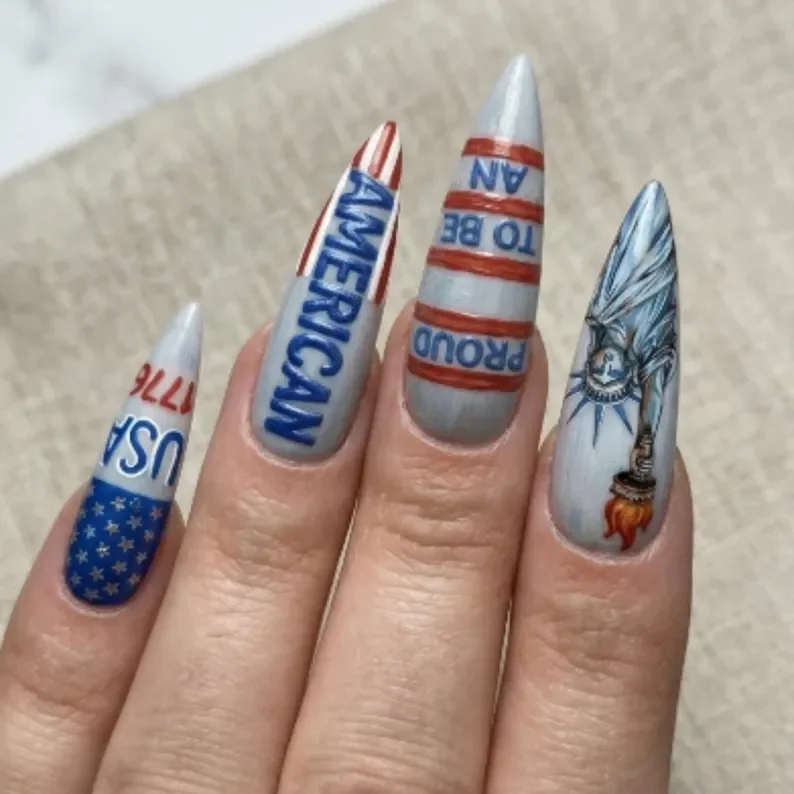 press on nail set, hand painted 3D nails, press on nails, custom press on nails, fake nails, Nails Art, stained glass nails, gold press on nails, 3d press on nails, luxury press on nails, handmade press on nails
