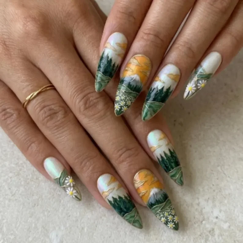 press on nails, custom press on nails, fake nails, Nails Art, stained glass nails, gold press on nails, 3d press on nails, luxury press on nails, handmade press on nails