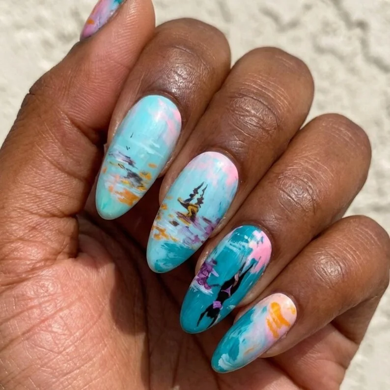 press on nail set, hand painted nails, press on nails, custom press on nails, fake nails, Nails Art, stained glass nails, gold press on nails, 3d press on nails, luxury press on nails, handmade press on nails