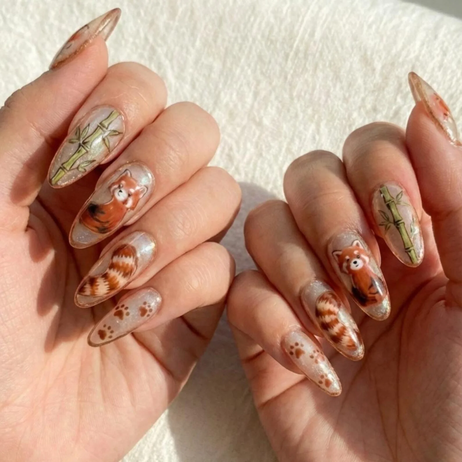 3D pearl nails, iridescent nail art, press on nails, custom press on nails, fake nails, Nails Art, stained glass nails, gold press on nails, 3d press on nails, luxury press on nails, handmade press on nails