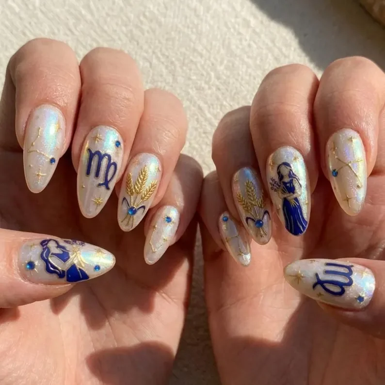 press on nails, custom press on nails, fake nails, Nails Art, stained glass nails, gold press on nails, 3d press on nails, luxury press on nails, handmade press on nails