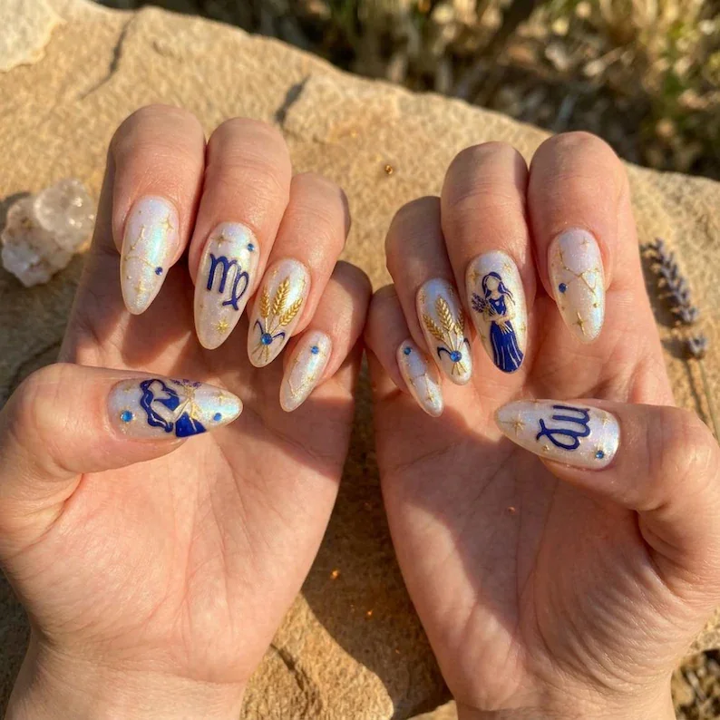 press on nails, custom press on nails, fake nails, Nails Art, stained glass nails, gold press on nails, 3d press on nails, luxury press on nails, handmade press on nails