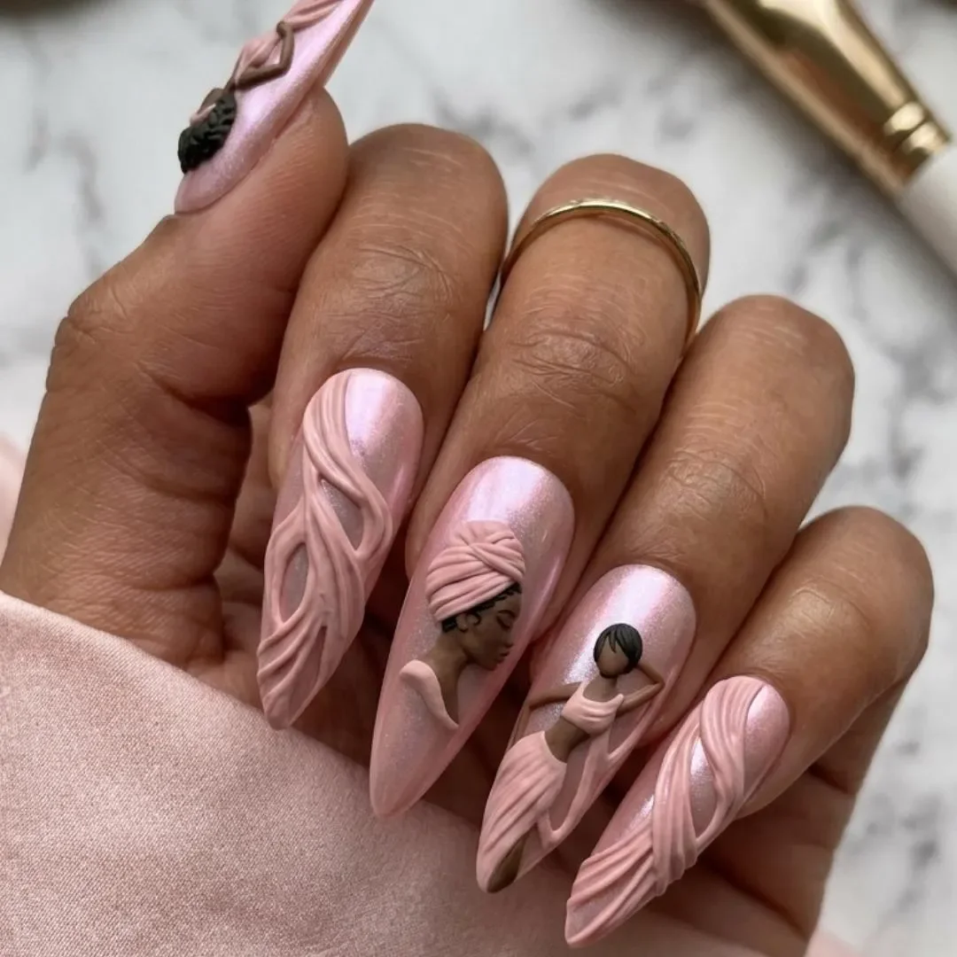 press on nails, custom press on nails, fake nails, Nails Art, stained glass nails, gold press on nails, 3d press on nails, luxury press on nails, handmade press on nails