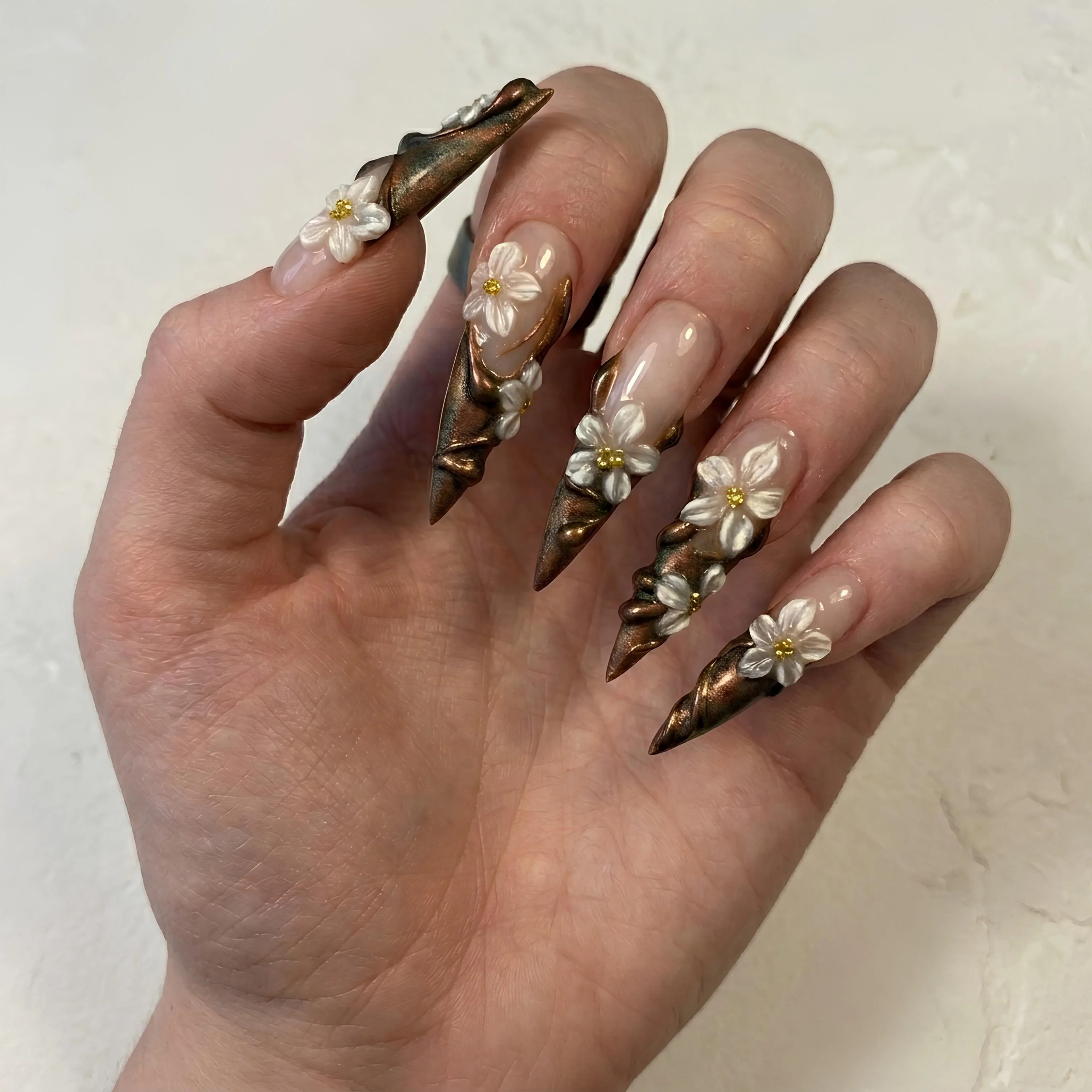 press on nails, custom press on nails, fake nails, Nails Art, stained glass nails, gold press on nails, 3d press on nails, luxury press on nails, handmade press on nails