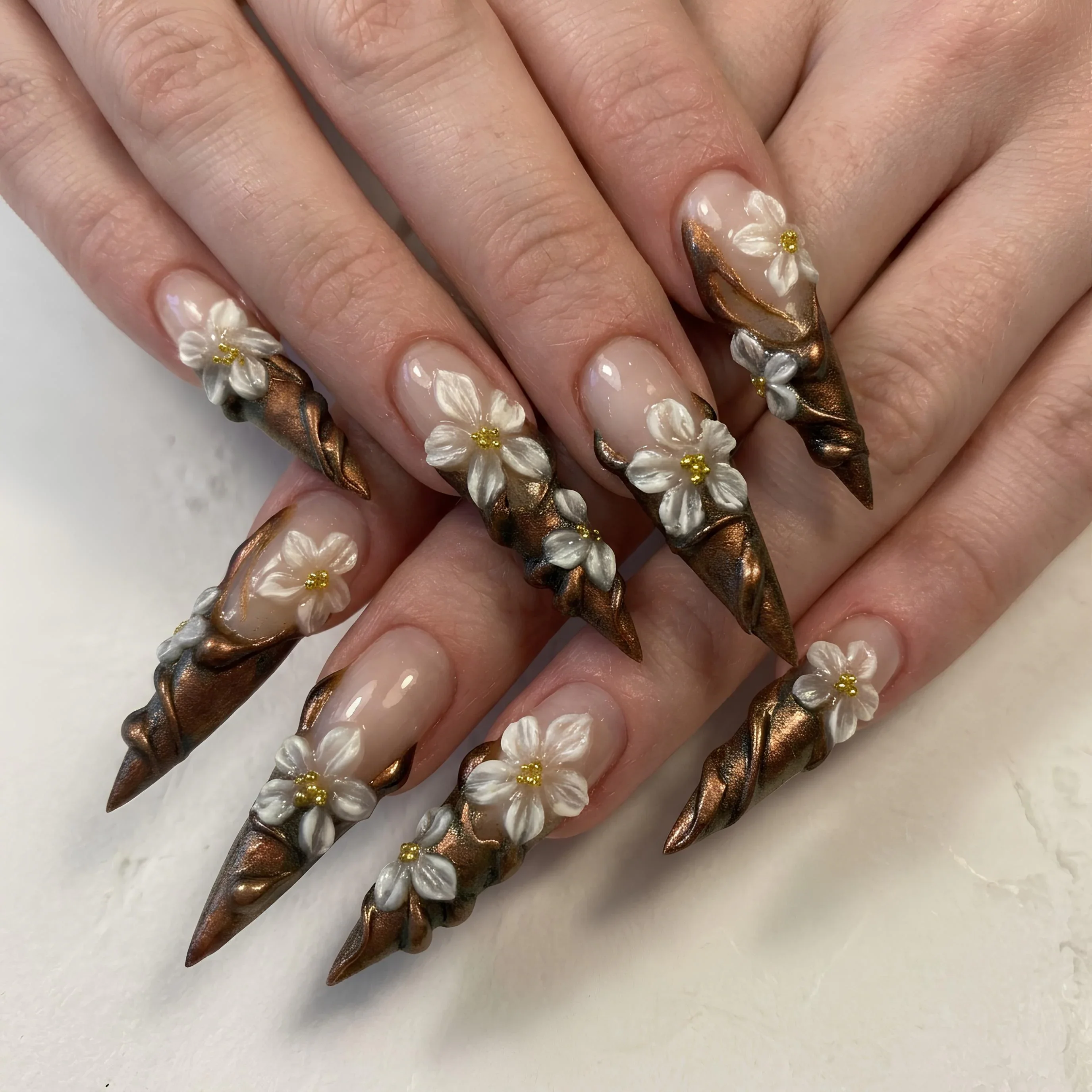 press on nails, custom press on nails, fake nails, Nails Art, stained glass nails, gold press on nails, 3d press on nails, luxury press on nails, handmade press on nails