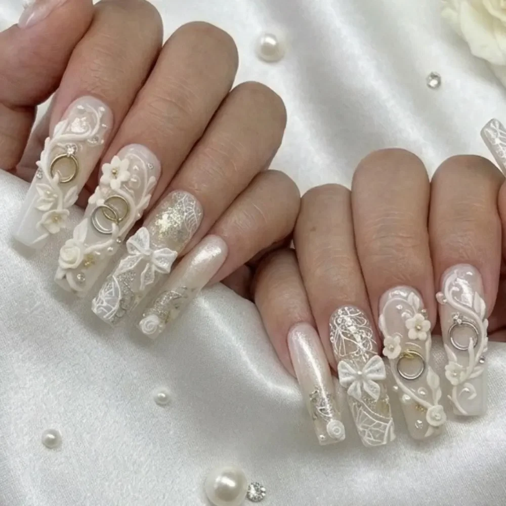 luxury gel nails, reusable gel nails, press on nails, custom press on nails, fake nails, Nails Art, stained glass nails, gold press on nails, 3d press on nails, luxury press on nails, handmade press on nails
