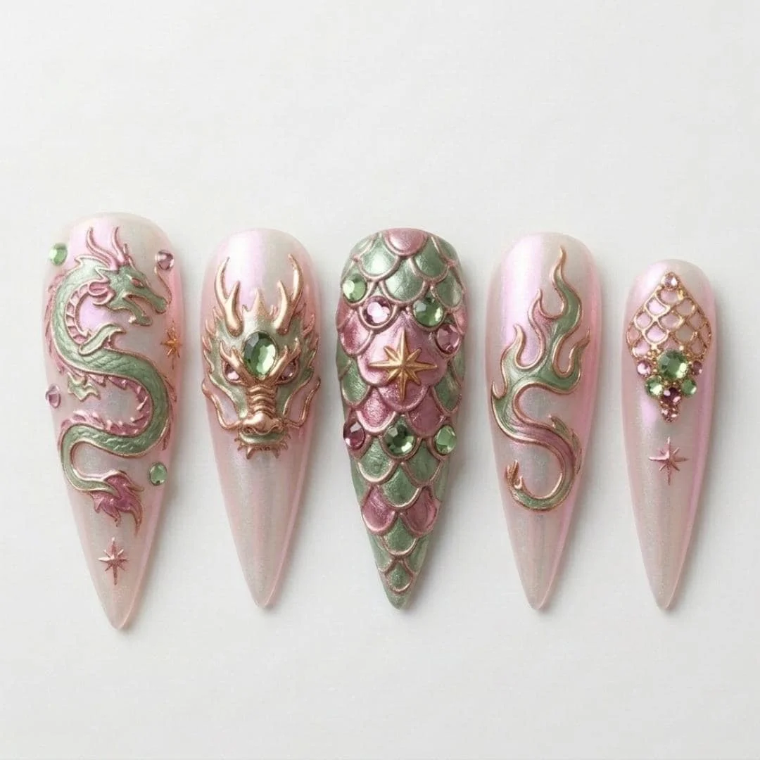 press on nails, custom press on nails, fake nails, Nails Art, stained glass nails, gold press on nails, 3d press on nails, luxury press on nails, handmade press on nails