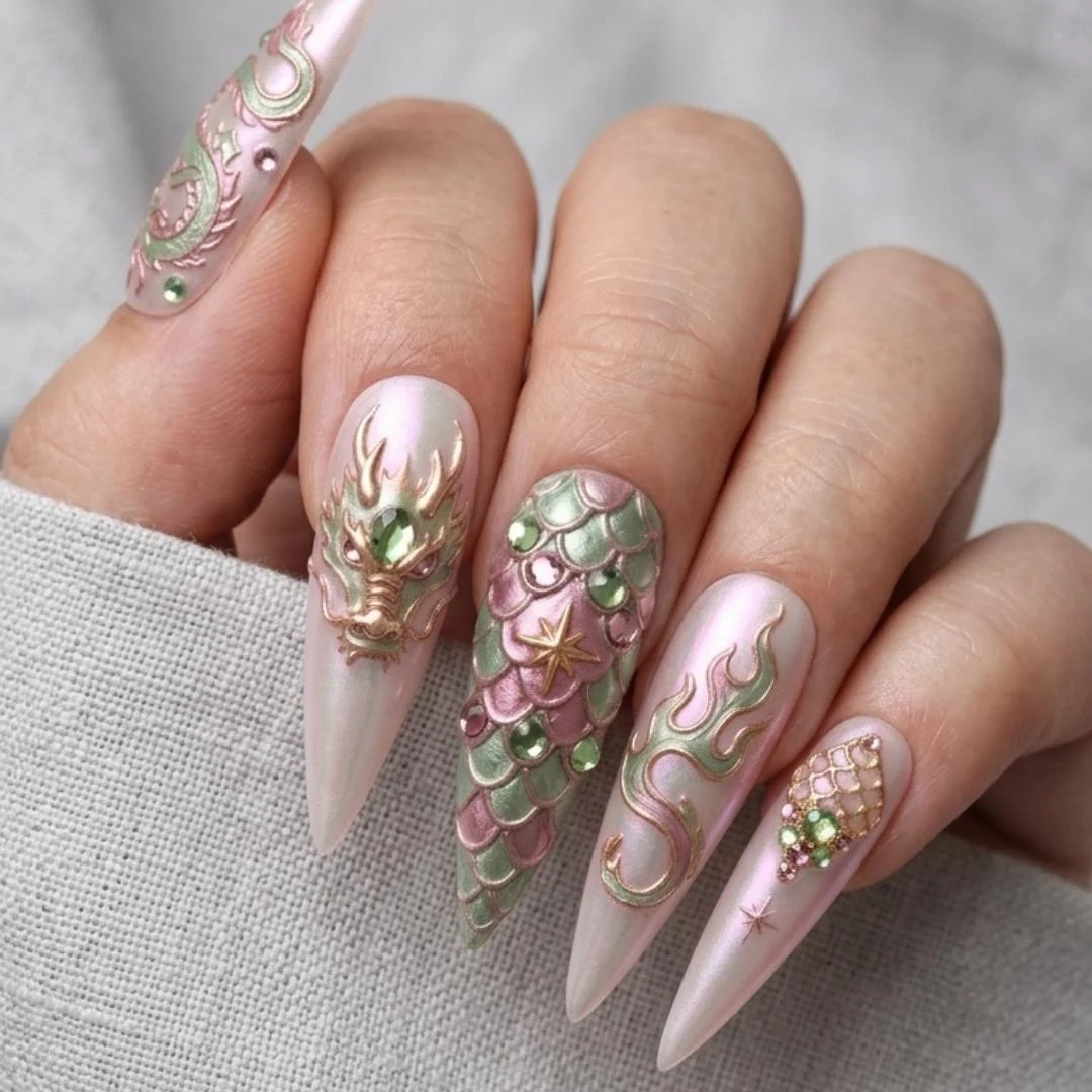 press on nails, custom press on nails, fake nails, Nails Art, stained glass nails, gold press on nails, 3d press on nails, luxury press on nails, handmade press on nails