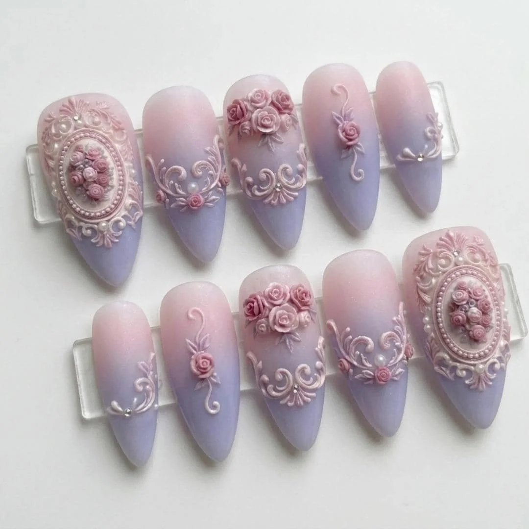press on nails, custom press on nails, fake nails, Nails Art, stained glass nails, gold press on nails, 3d press on nails, luxury press on nails, handmade press on nails