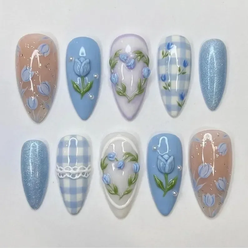 press on nails, custom press on nails, fake nails, Nails Art, stained glass nails, gold press on nails, 3d press on nails, luxury press on nails, handmade press on nails