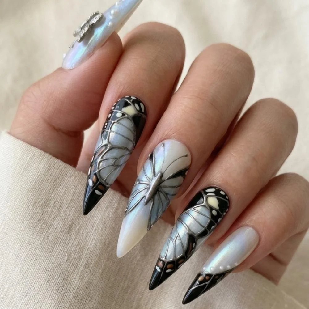 press on nails, custom press on nails, fake nails, Nails Art, stained glass nails, gold press on nails, 3d press on nails, luxury press on nails, handmade press on nails
