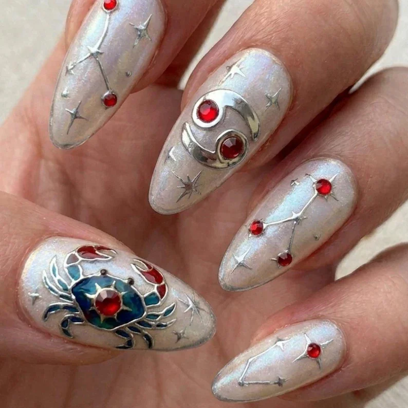 press on nails, custom press on nails, fake nails, Nails Art, stained glass nails, gold press on nails, 3d press on nails, luxury press on nails, handmade press on nails