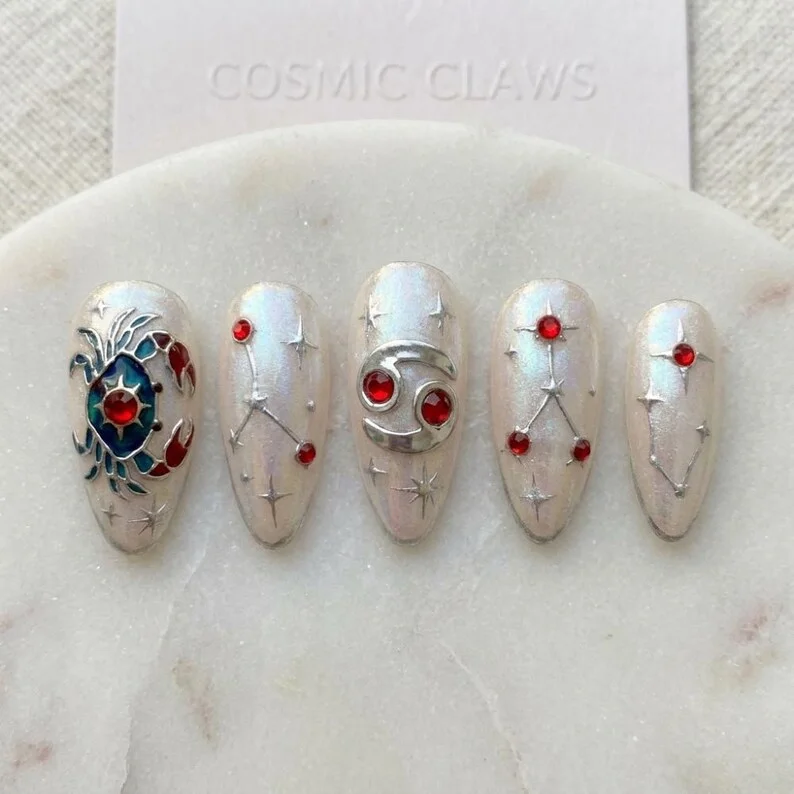 press on nails, custom press on nails, fake nails, Nails Art, stained glass nails, gold press on nails, 3d press on nails, luxury press on nails, handmade press on nails