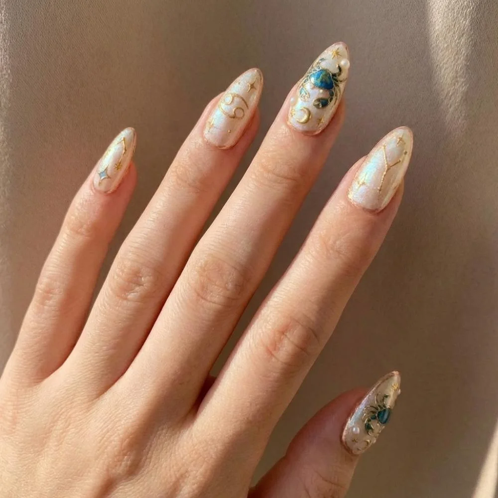 press on nails, custom press on nails, fake nails, Nails Art, stained glass nails, gold press on nails, 3d press on nails, luxury press on nails, handmade press on nails
