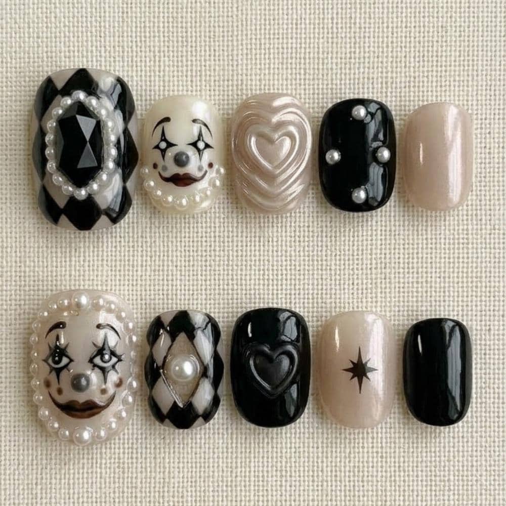 press on nails, custom press on nails, fake nails, Nails Art, stained glass nails, gold press on nails, 3d press on nails, luxury press on nails, handmade press on nails
