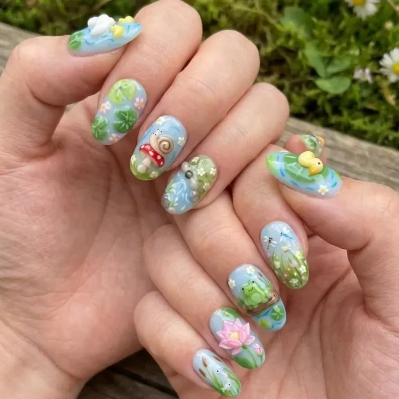 press on nails, custom press on nails, fake nails, Nails Art, stained glass nails, gold press on nails, 3d press on nails, luxury press on nails, handmade press on nails