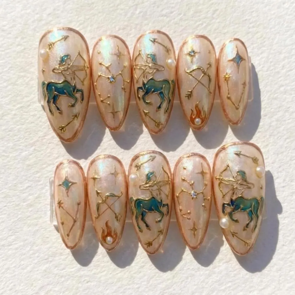 press on nails, custom press on nails, fake nails, Nails Art, stained glass nails, gold press on nails, 3d press on nails, luxury press on nails, handmade press on nails