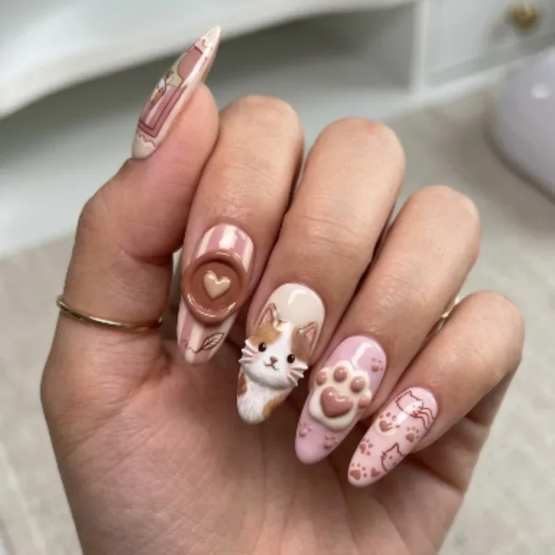 press on nails, custom press on nails, fake nails, Nails Art, stained glass nails, gold press on nails, 3d press on nails, luxury press on nails, handmade press on nails
