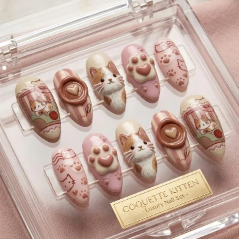 press on nails, custom press on nails, fake nails, Nails Art, stained glass nails, gold press on nails, 3d press on nails, luxury press on nails, handmade press on nails