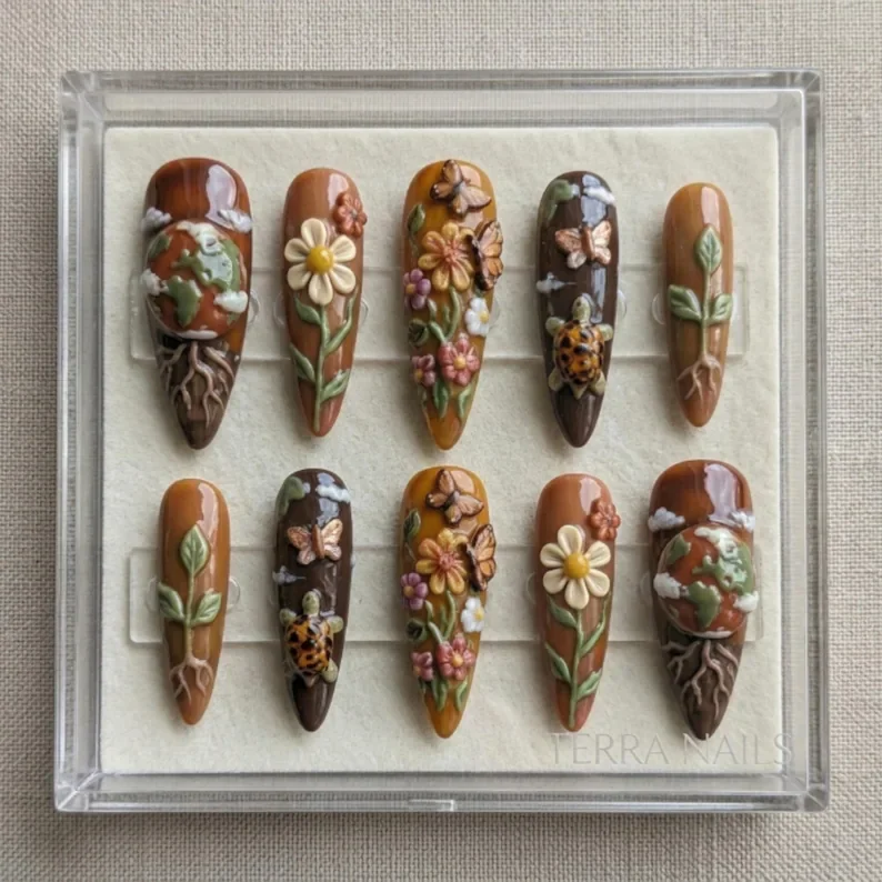 press on nails, custom press on nails, fake nails, Nails Art, stained glass nails, gold press on nails, 3d press on nails, luxury press on nails, handmade press on nails
