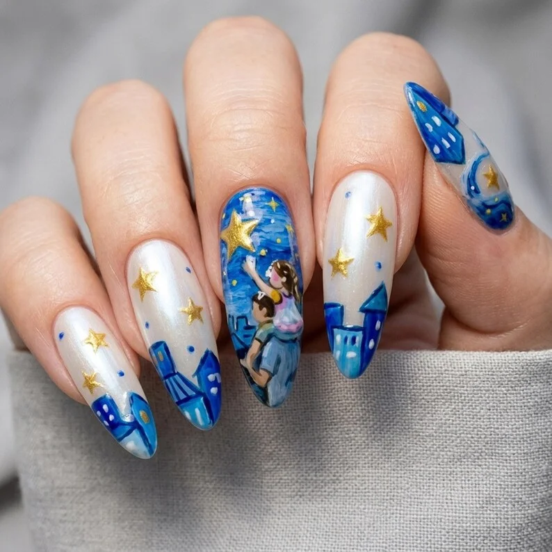 press on nails, custom press on nails, fake nails, Nails Art, stained glass nails, gold press on nails, 3d press on nails, luxury press on nails, handmade press on nails