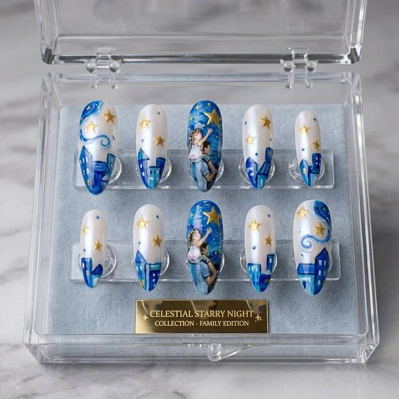 press on nails, custom press on nails, fake nails, Nails Art, stained glass nails, gold press on nails, 3d press on nails, luxury press on nails, handmade press on nails